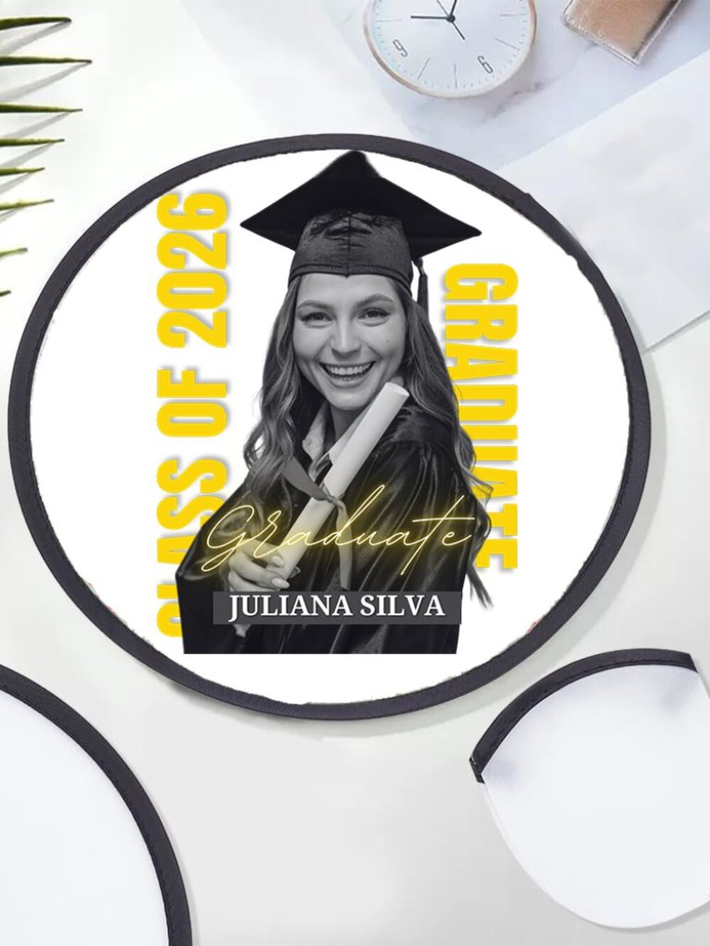 Foldable Disc Fans Graduation